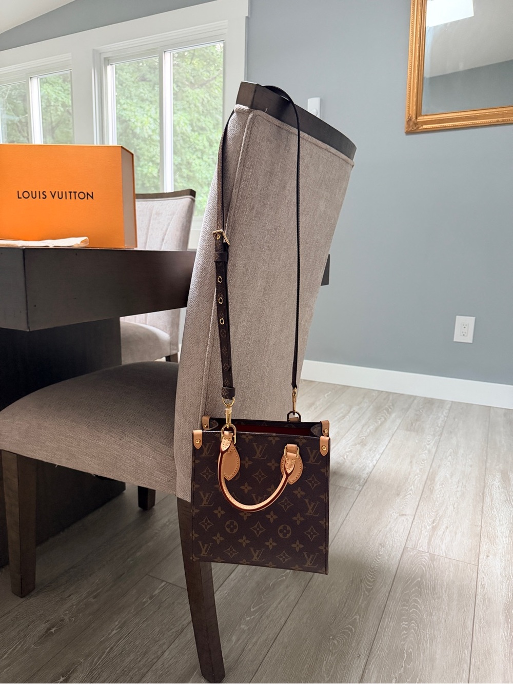 Authentic Louis Vuitton Sac Plat bb - Picture 6 of 16